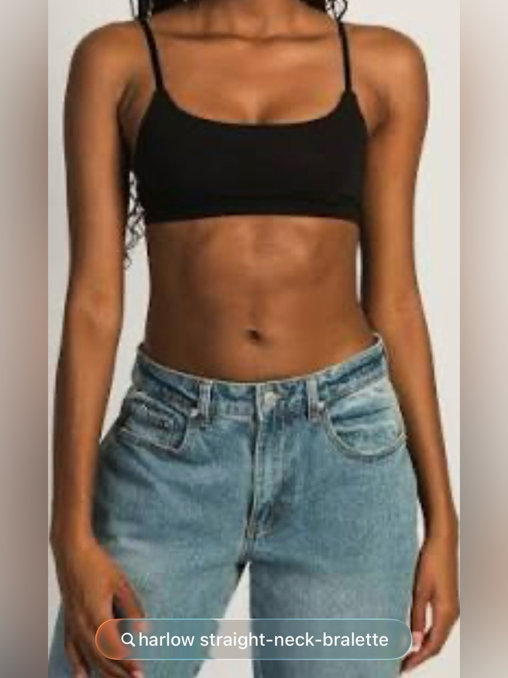 2 Harlow Spaghetti-Strap Bralette